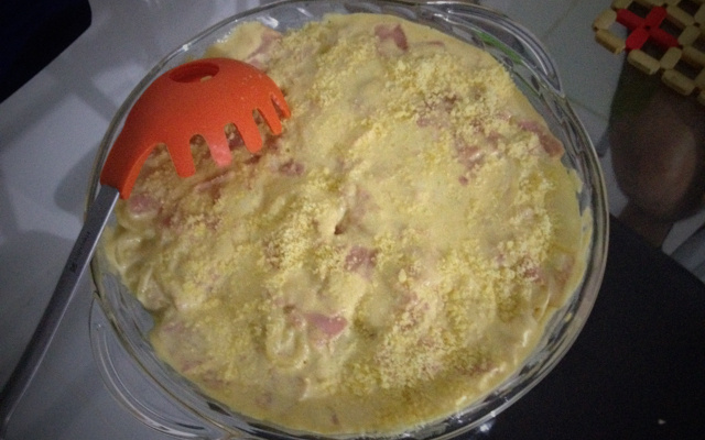 Macarrão à romanesca da Vivi