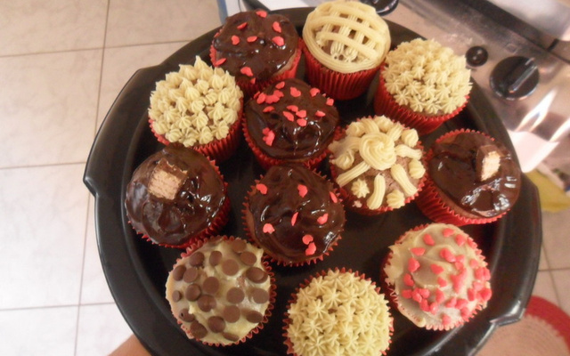 Cupcake fácil de chocolate