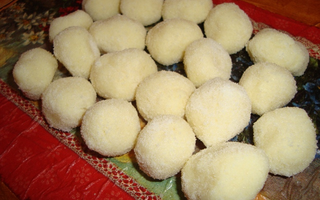 Bala de leite em pó