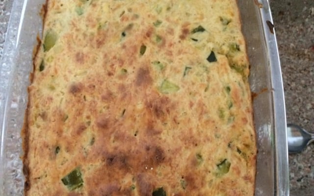 Torta de abobrinha saborosa