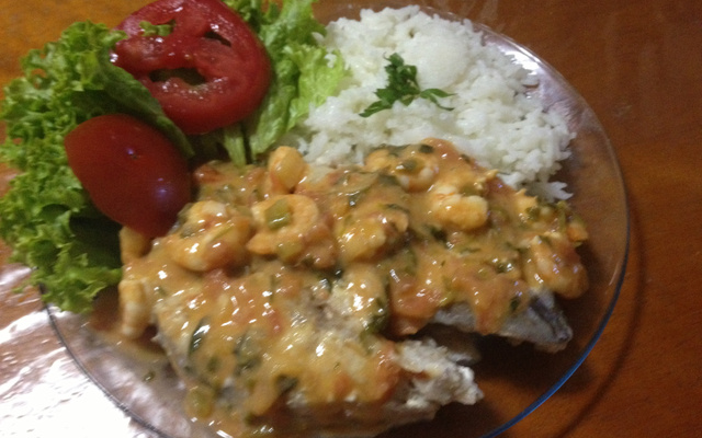 Namorado ao molho de camarão