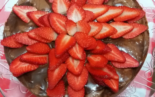 Torta mousse de chocolate