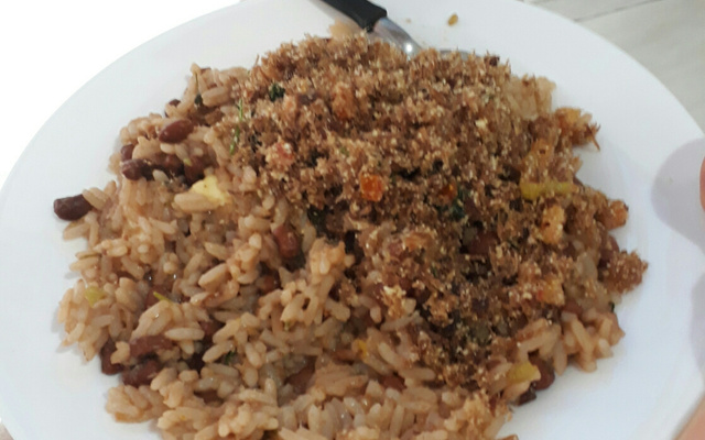 Paçoca de carne de sol da Cleo