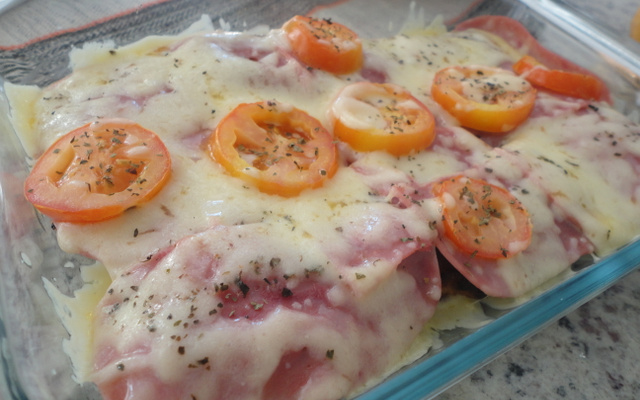 Frango à parmegiana