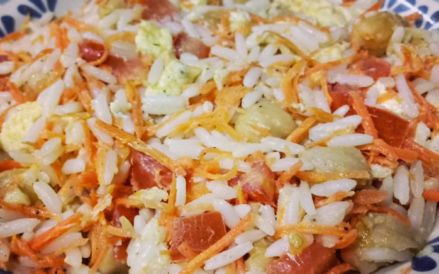 Arroz maluco - Receita super-rápida e nutritiva para o jantar