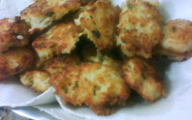 Bolinho de arroz no capricho