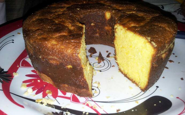 Bolo de milho (parece pudim)