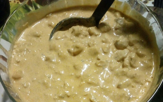 Estrogonofe de frango Saint Patrick