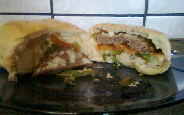 Hambúrguer assado especial