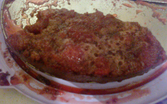 Torta de morango e chocolate