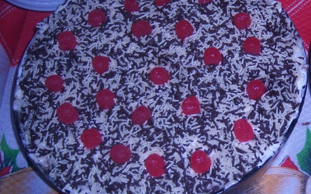 Bolo gelado tipo pavê