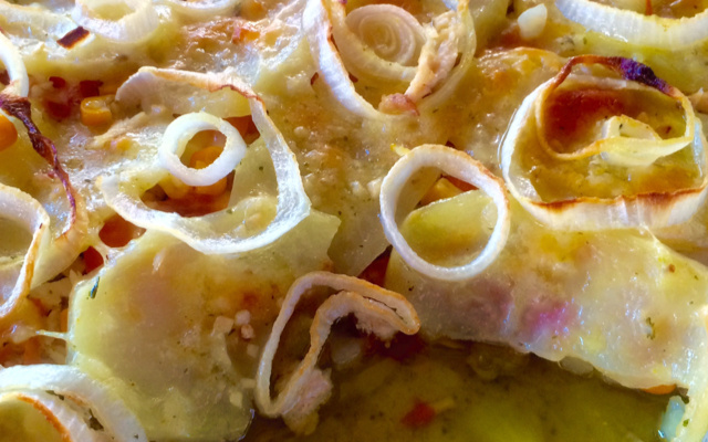 Batata de forno criativa