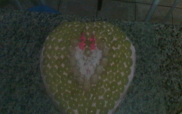 Bolo de chocolate recheado da Vivi