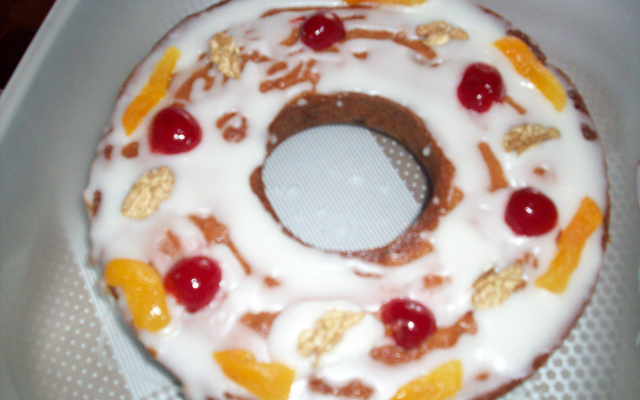 Bolo de frutas especial