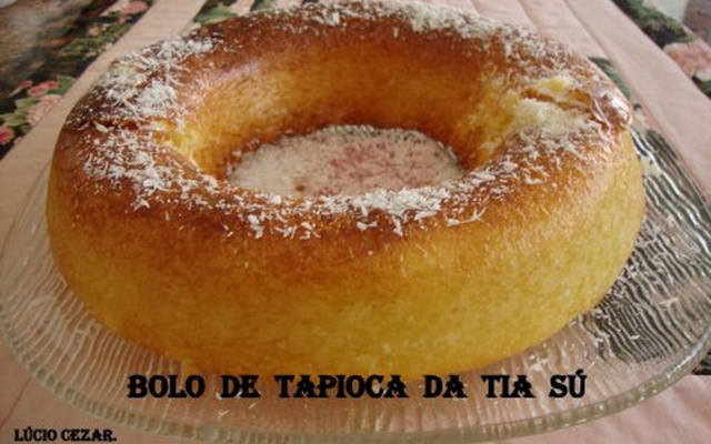 Bolo de tapioca da tia Sú