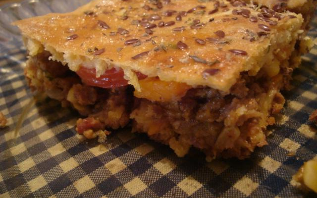 Torta de carne moída