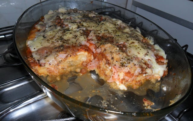 Polenta assada da Eli