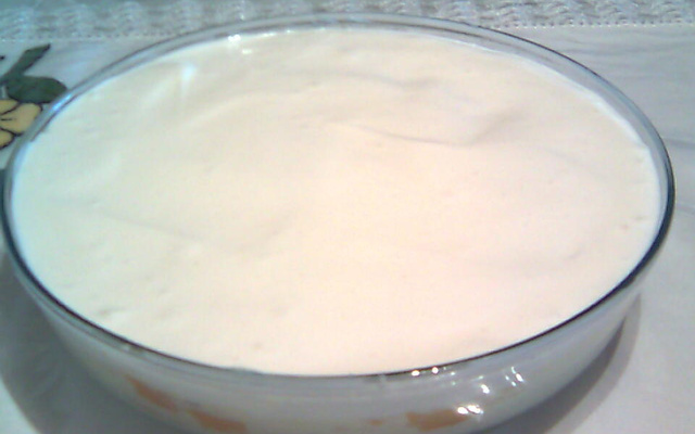 Creme Gelado (maçã ou pêssego)