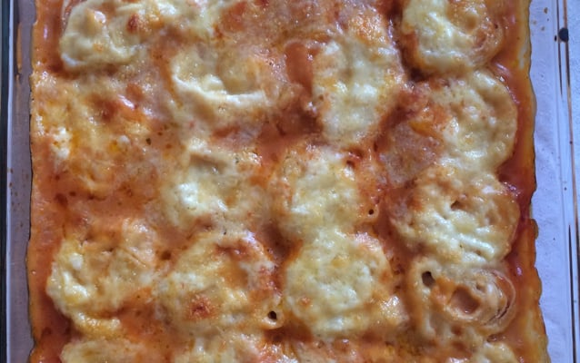 Rondele ao molho branco super rápido