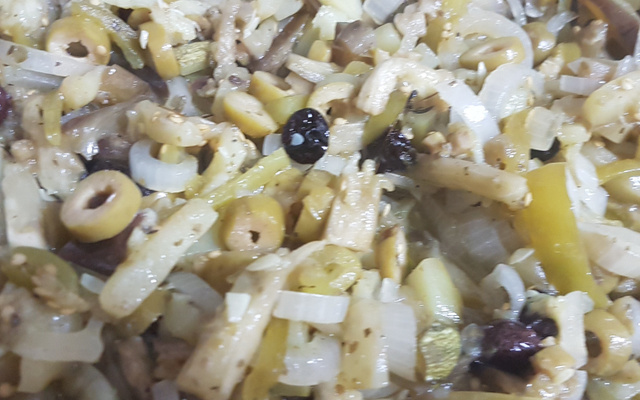 Berinjela e abobrinha ao forno