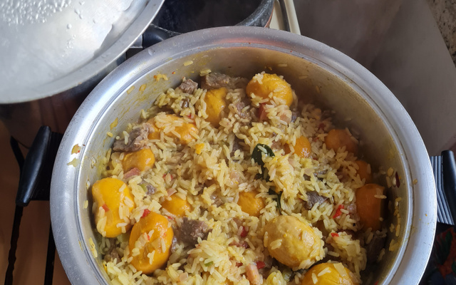 Arroz com pequi Norte Mineiro