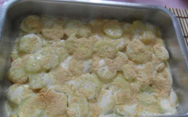 Batata gratinada