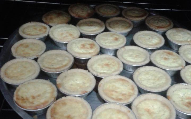 Empadinhas de queijo