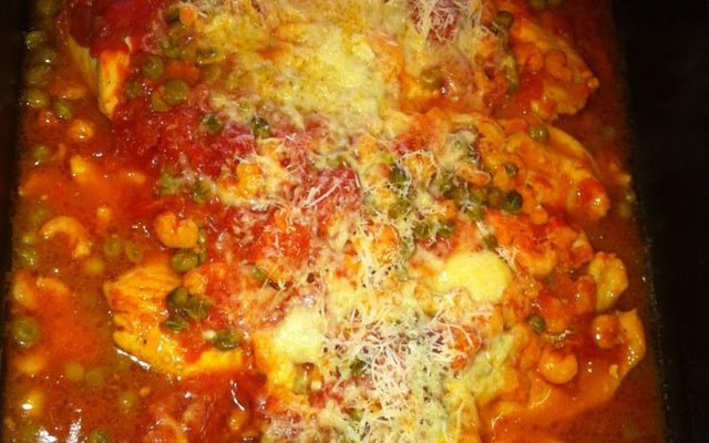 Linguado ao molho de camarão