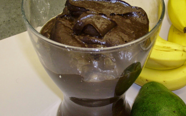 Mousse de chocolate fit/light