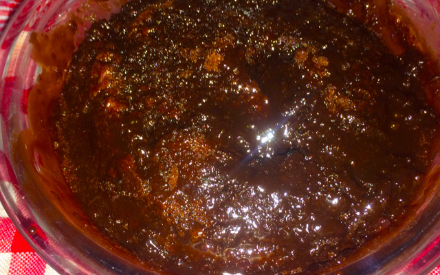 Bolo de chocolate no micro-ondas