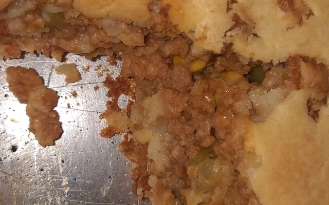 Torta de carne moída fácil