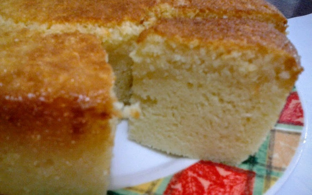 Bolo caçarola de padaria