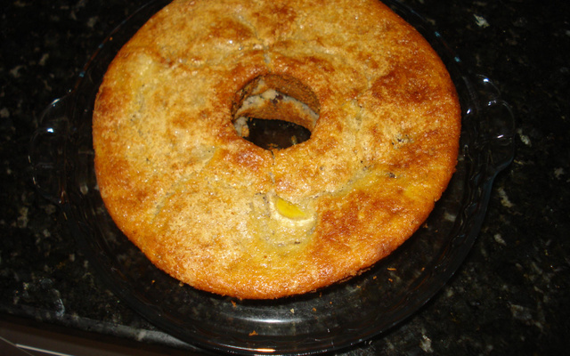 Bolo de Banana Prata com Passas