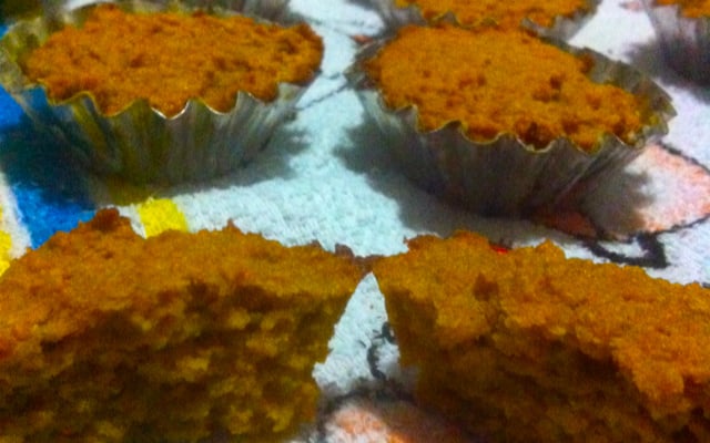 Bolo de cenoura com aveia (sem farinha de trigo)