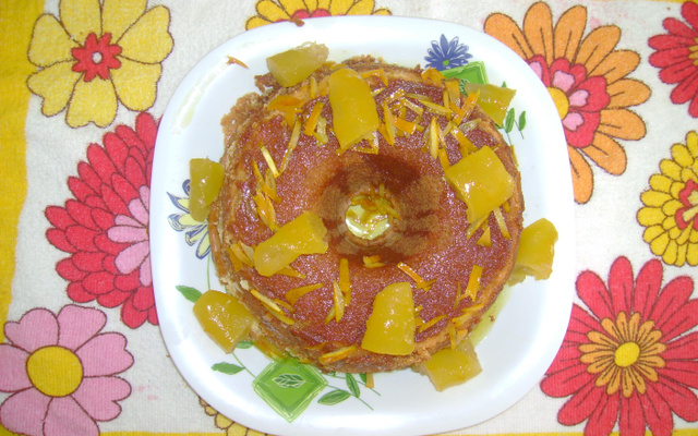 Bolo de laranja delícia