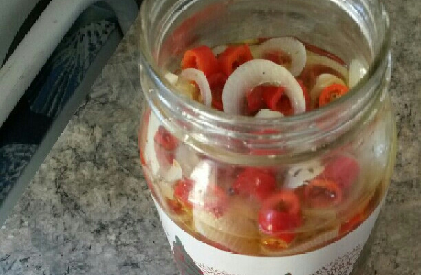 Conserva de pimenta dedo-de-moça