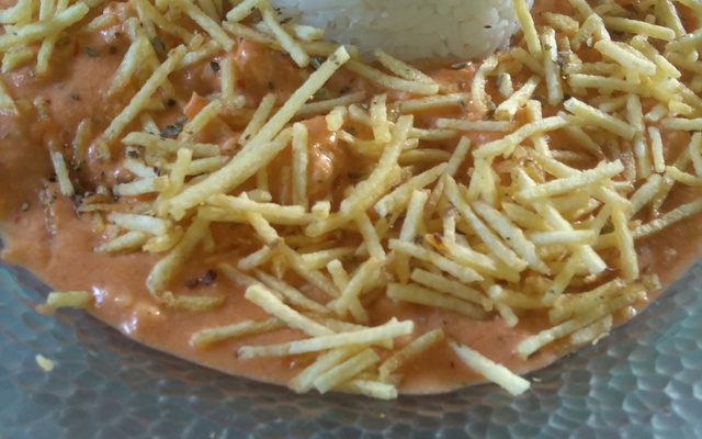 Estrogonofe de frango da Kalil