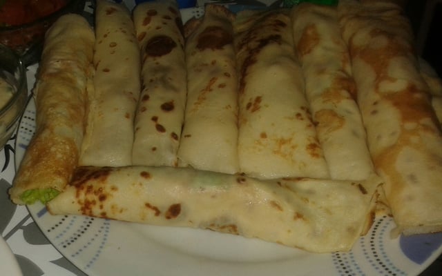 Panqueca fria de verão