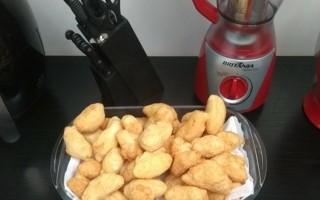 Biscoito de polvilho frito com fubá