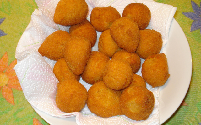Coxinhas de frango