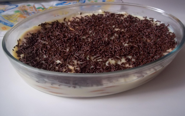 Torta de bolachinha super fácil