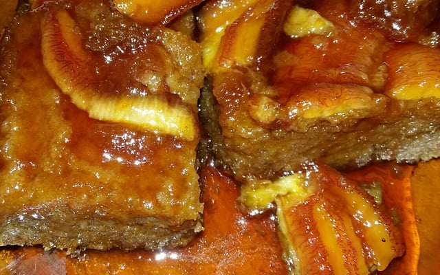 Bolo de banana de liquidificador