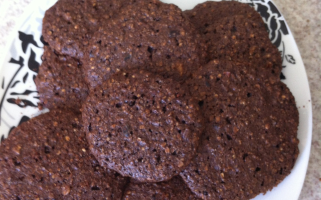 Biscoito integral de aveia