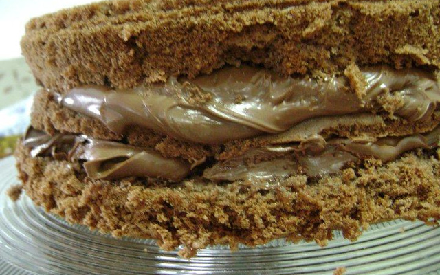 Bolo de Ferrero Rocher