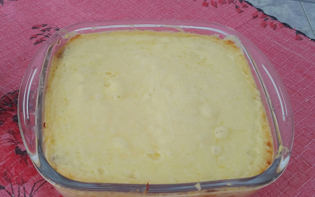 Escondidinho de batata com carne seca