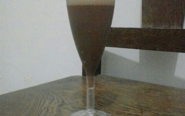 Milk shake de chocolate caseiro