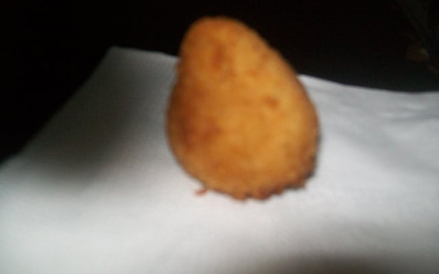 Coxinha com massa de batata