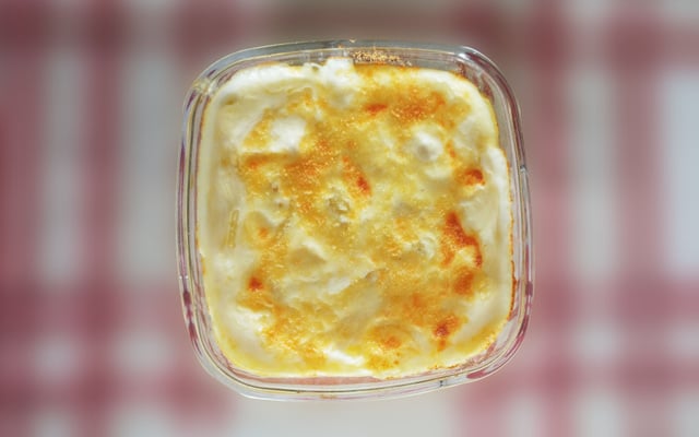 Batata gratinada