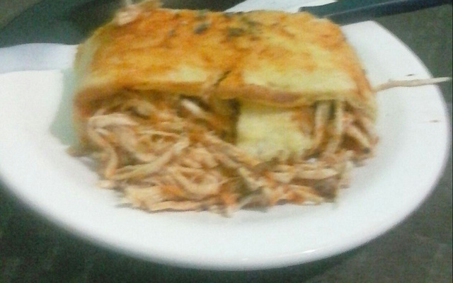 Rocambole de sobras de arroz