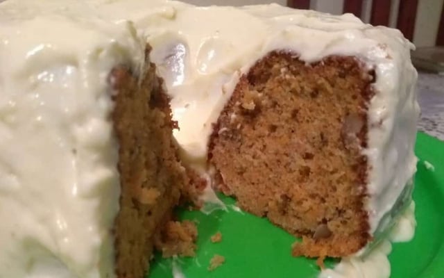 Carrot Cake (bolo de cenoura inglês)